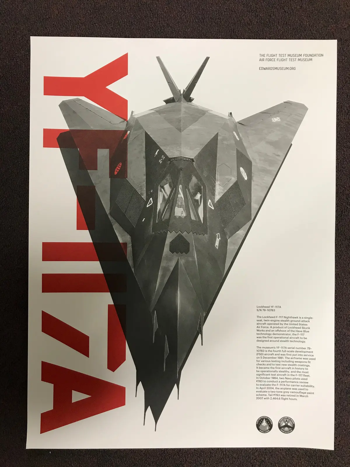 F-117 Print By Jim Krantz 1