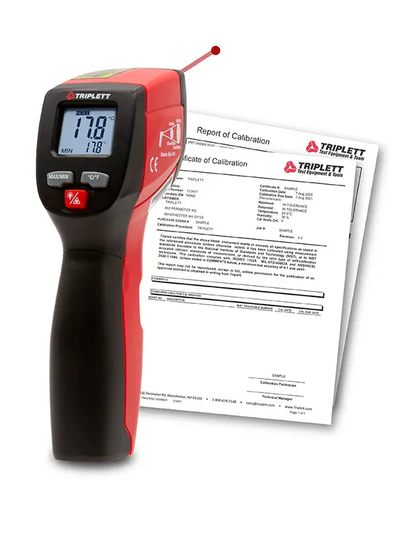 Compact Ir Thermometer, 12:1 - (Irt220-Nist-Special) 1
