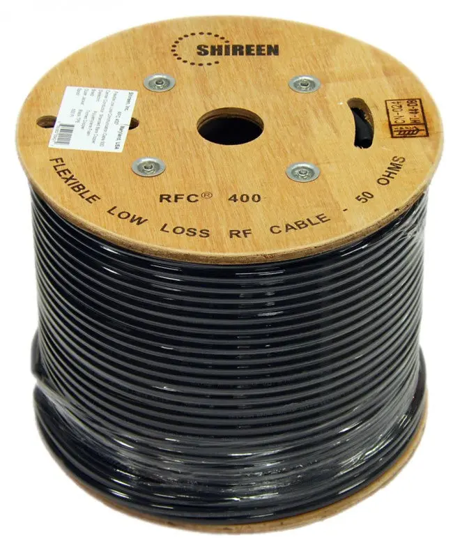 Shireen Rfc400 Low Loss Coax Spool Reel Rfc 400 Lmr Cable 1