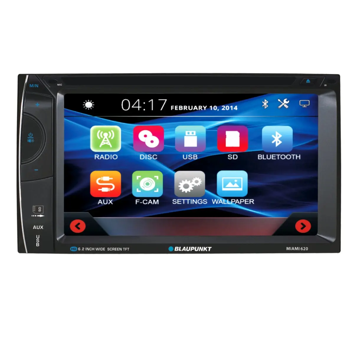 Blaupunkt Miami 620 6.2" Touchscreen Digital Media Dvd Receiver With Bluetooth 1