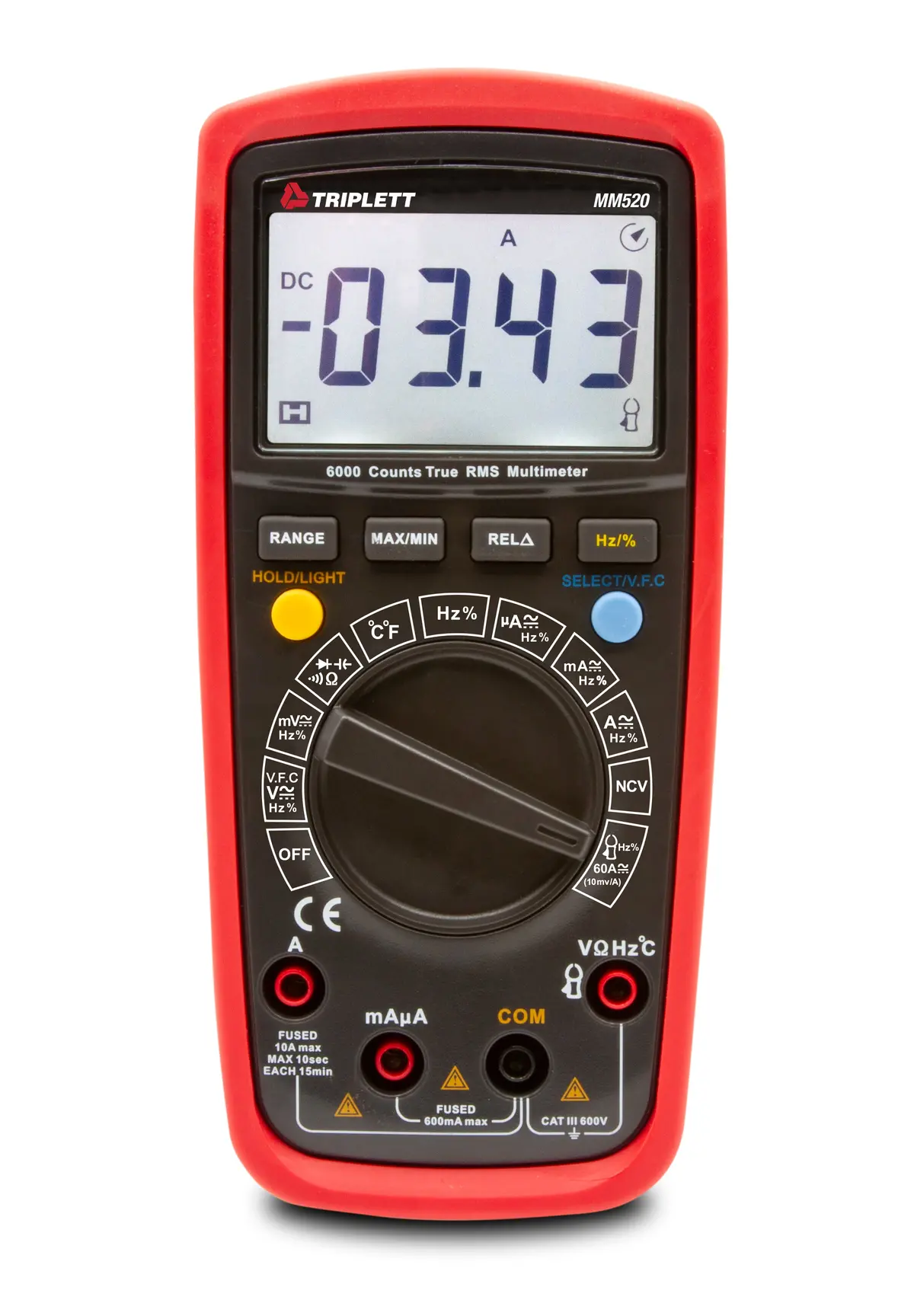 True Rms Multimeter With Low Pass Filter - (Mm520) 1
