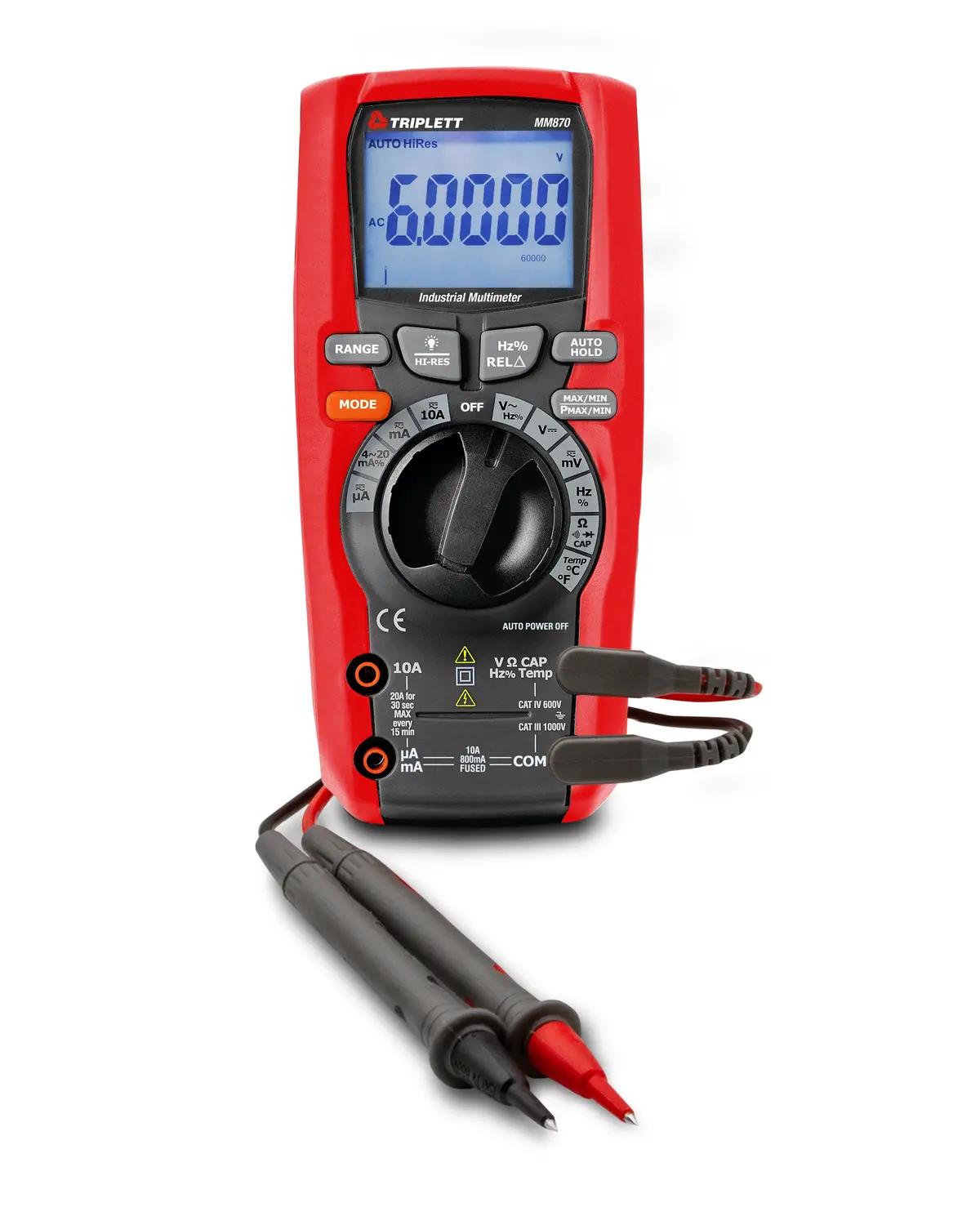 Industrial-Grade Digital Multimeter (Mm870) 1