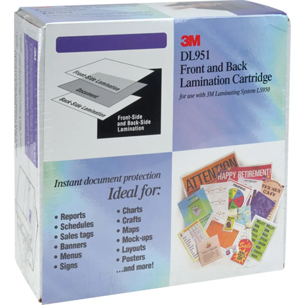 3M Dl951 Front And Back Lamination Cartridge 1