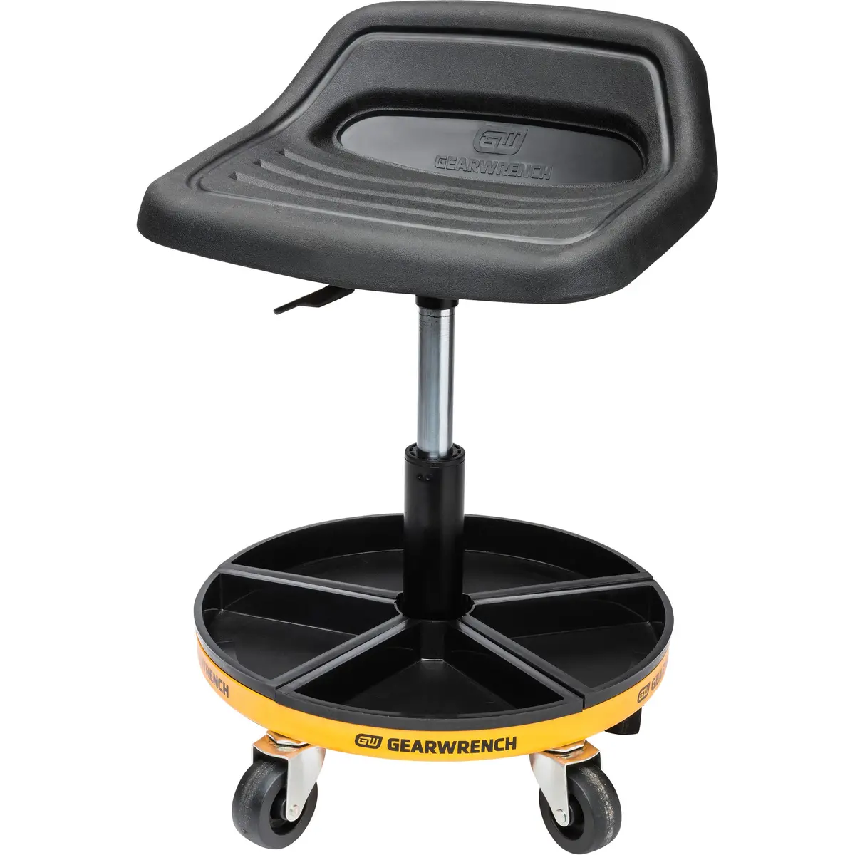 Gearwrench 86994 Adjustable Height Swivel Mobile Mechanics Seat 1