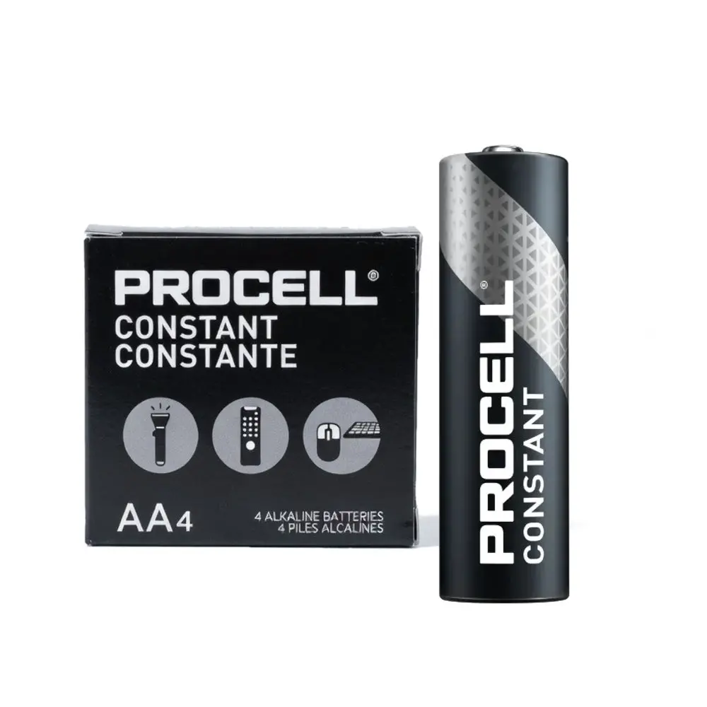 Procell Constant Aa 1.5V Long-Lasting Alkaline Batteries (4 Pack) 1