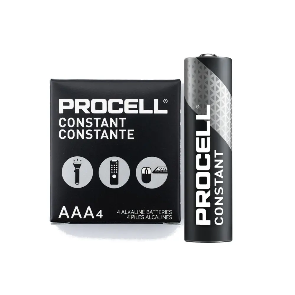 Procell Constant Aaa 1.5V Long-Lasting Alkaline Batteries (4 Pack) 1