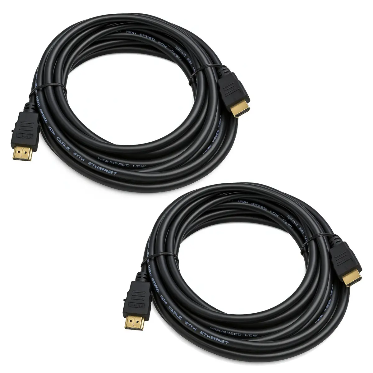 Male Hdmi To Hdmi 3 Feet Av Cable With Ethernet For Hdtv Dvd Pc 1080P 1080I 4K 2