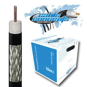 1000' Cable Concepts™ Rg-6 Coax Cable 3Ghz Ft4/Csa 1