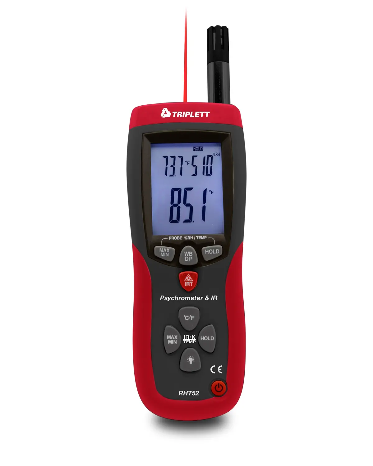 Psychrometer + Ir Thermometer - (Rht52) 1