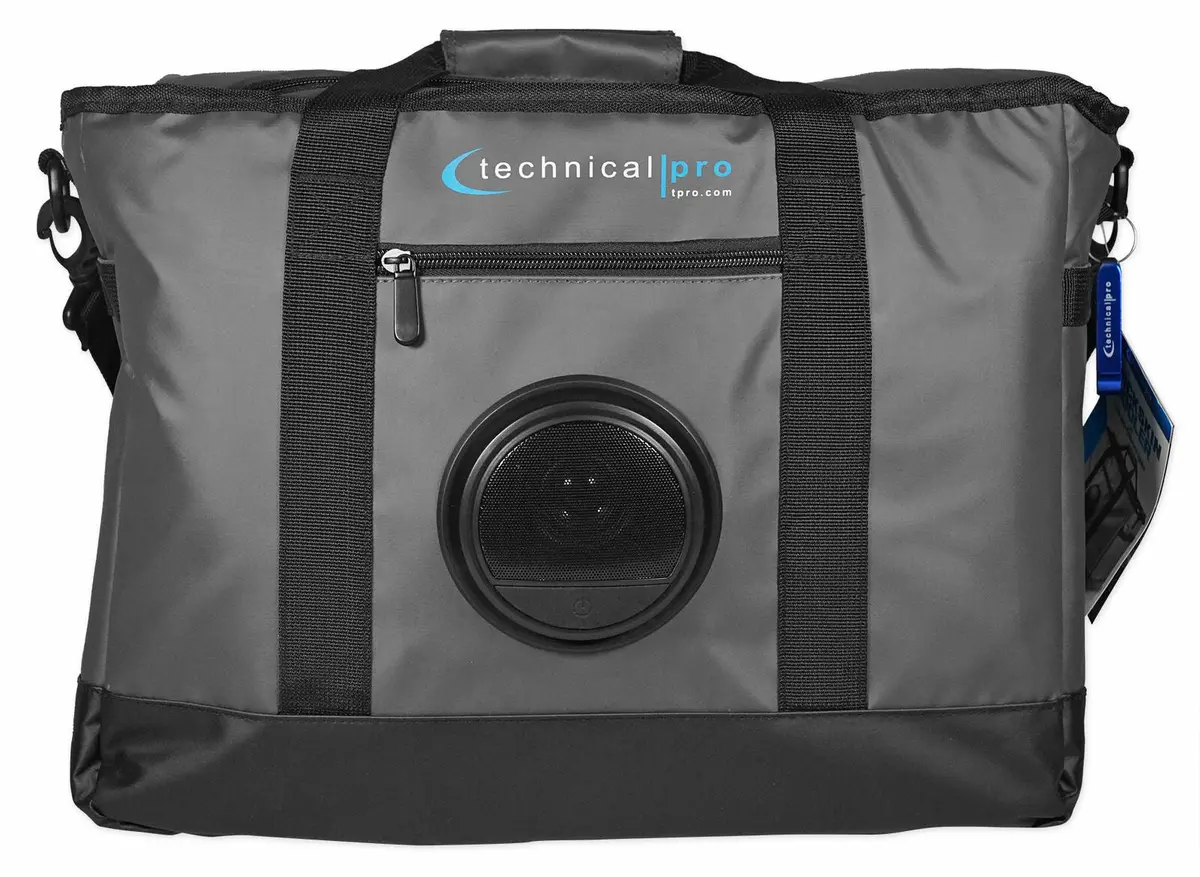 Technical Pro Rechargeable Bluetooth Speaker + Cooler For Beach/Fishing/Camping 1