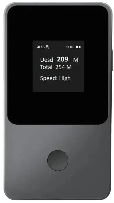 Rps-T8 Global Wifi Pocket Mobile Worldwide Hotspot Internet Device With Sim Slot 1