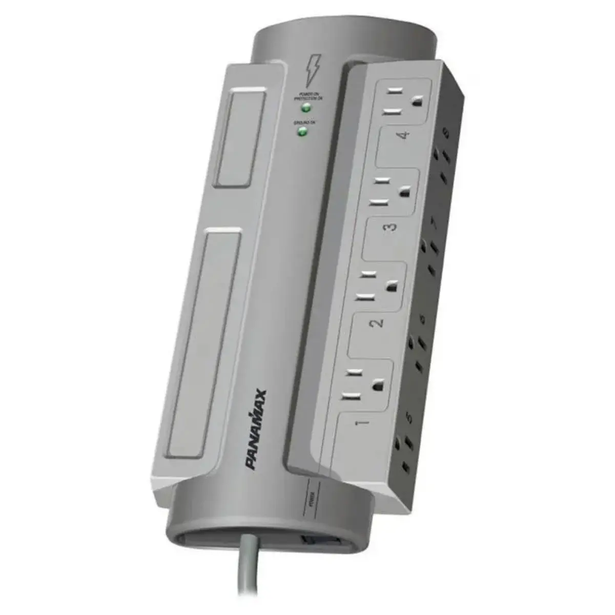 Panamax Pm8-Ex 8 Ac Outlet Surge Protector Noise Filtration 6 Feet Cord 1