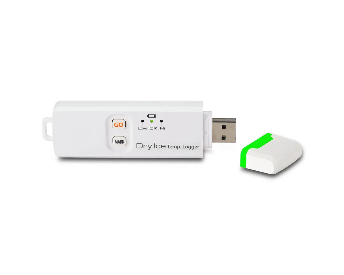 Single-Use Usb Dry Ice Temperature Datalogger (-112°F/-80°C)- (Tmdl20) 1