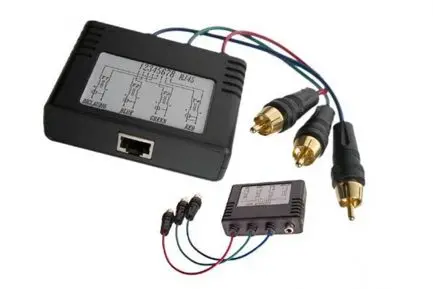 Transceiver Box, 6” Component Video (Rgb)/Analog Audio To Rj45 Female - (Trb-Rgbpta) 1