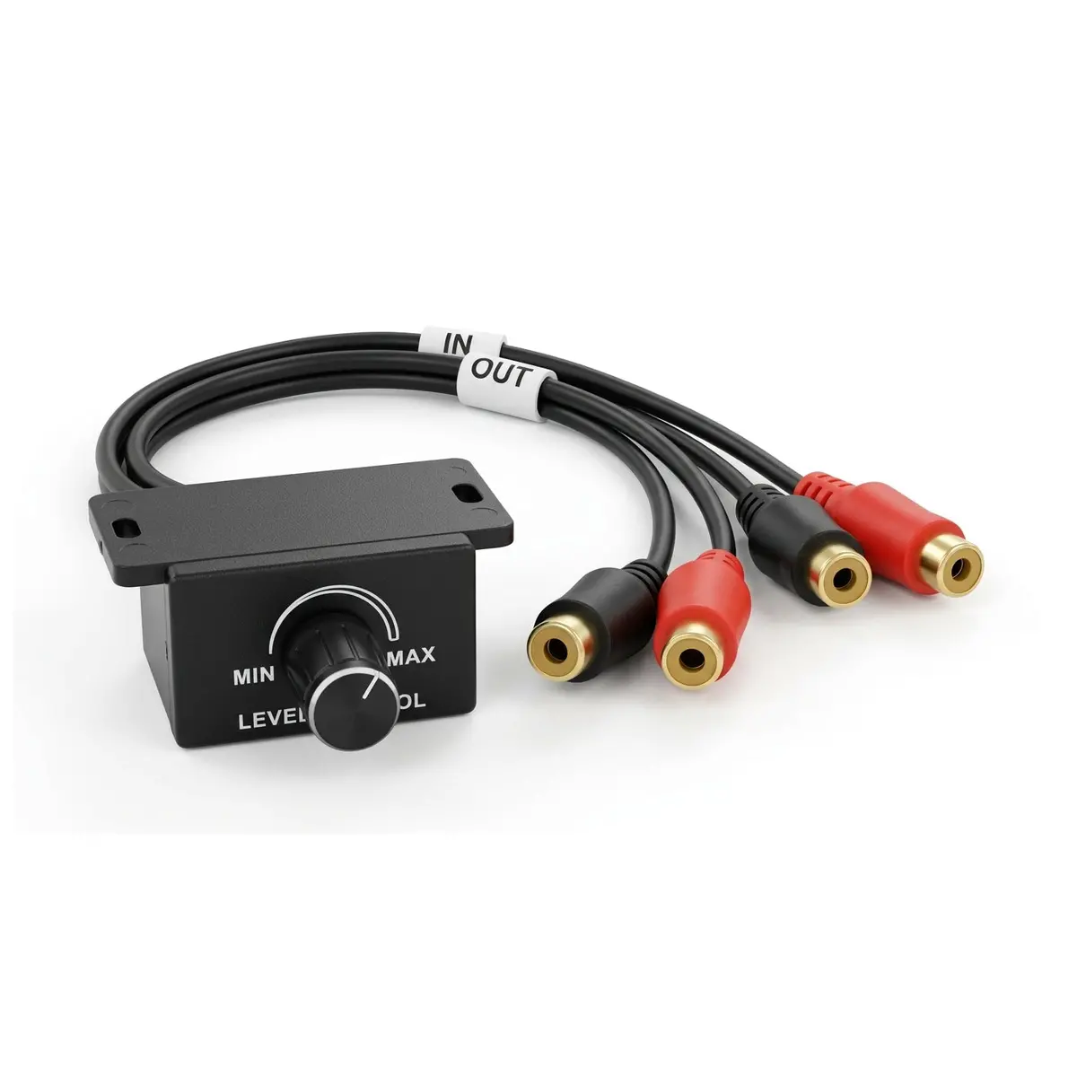 The Wires Zone Universal Bass Remote Level Control Knob For Car Amplifiers 1