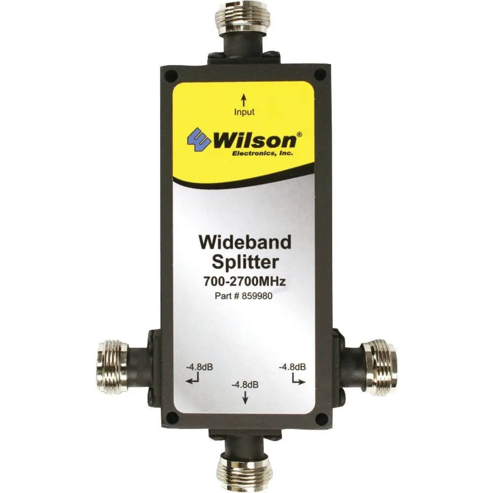 Wilson 859980 3-Way 50 Ohm Splitter 700-2700 Mhz With N-Female Connectors 1