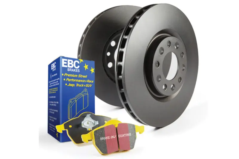 Ebc Yellowstuff S13 High-Friction Brake Pad And Rotor Kit 1