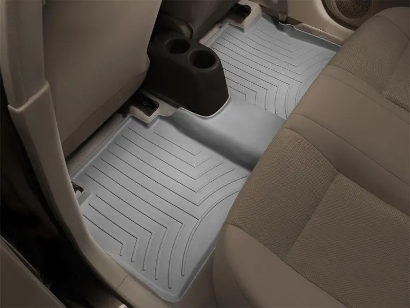 Weathertech Rear Floorliner For 2015+ Ford Edge – Grey, Precision-Fit, Tri-Layer Tpe Construction 1