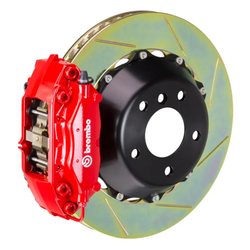 Brembo Gt Big Brake Kit — Rear 4-Piston Calipers & Slotted 345X28Mm Two-Piece Rotors For 2000–2005 Ml500/Ml55 Amg 1