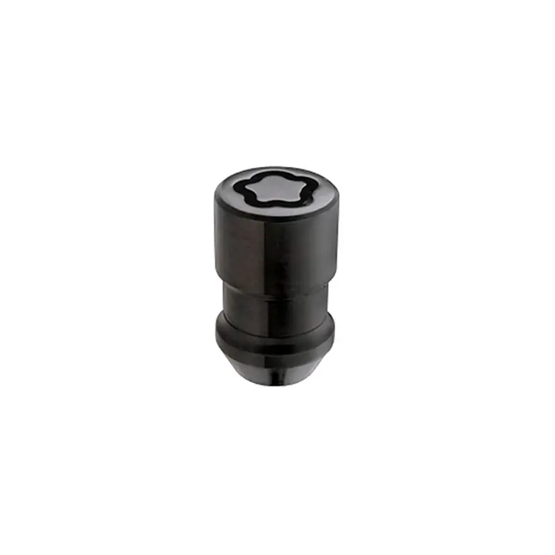 Mcgard Black Wheel Lock Nut Set – 5-Pack, Cone Seat, 1/2"-20 Thread, Dual-Hex (3/4" & 13/16"), 1.46" Length 1