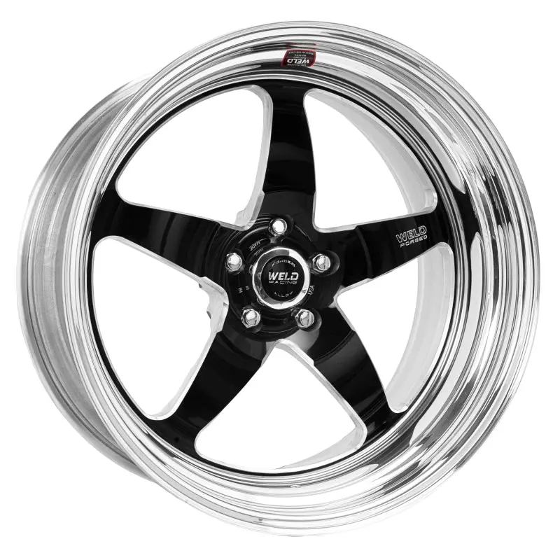 Weld S71 Forged Aluminum Wheel – 20X7.5", 5X4.5", 2.3" Backspace, Black High-Pad Finish 1
