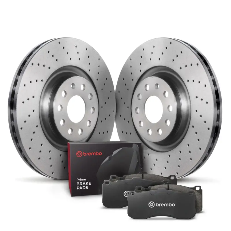 Brembo Oe-Style Front And Rear Disc Brake Kit – Direct Replacement System 1
