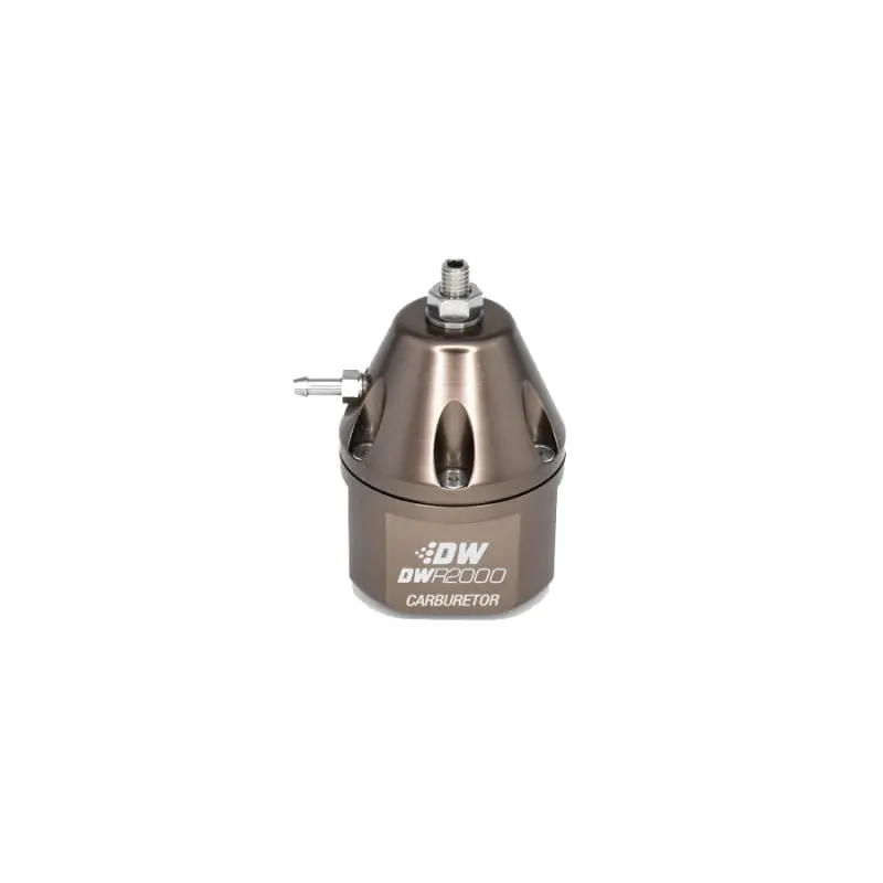Deatschwerks Dwr2000 Adjustable Fuel Pressure Regulator – Titanium Housing, 3–20 Psi Range 1