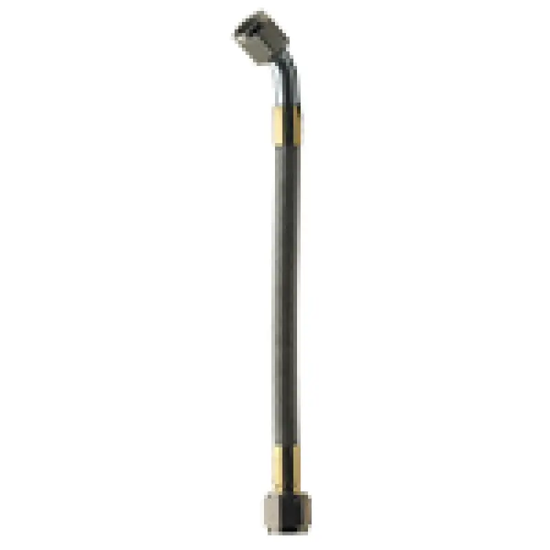 Fragola -8An Straight-To-45° Steel Hose Fitting Assembly – 48-Inch Length 1