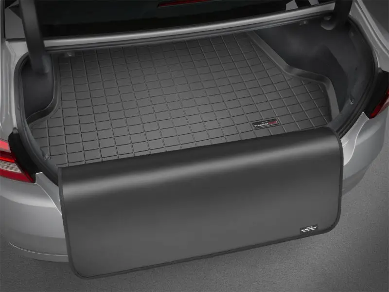 Weathertech 15+ Cadillac Escalade Esv Cargo Liner W/ Bumper Protector - Grey 1