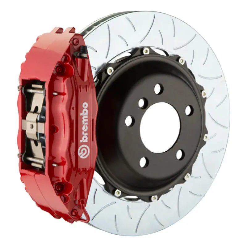 Brembo Gt Big Brake Kit For 2007–2012 Bmw 335I (Non-Xdrive) – Front, 6-Piston Calipers, 355X32Mm Slotted Rotors 1