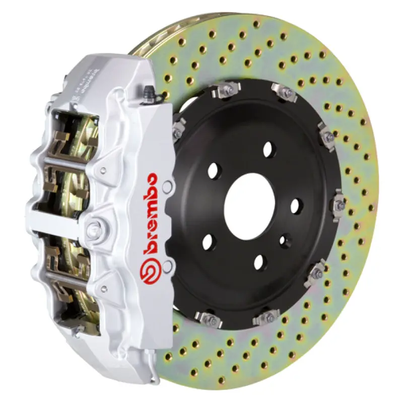 Brembo Gt Big Brake Kit – Front, 6-Piston Calipers & 380X34Mm Drilled 2-Piece Rotors For 2019+ Z4 & 2020+ Supra 1