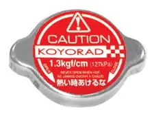 Koyo Hyper Radiator Cap – Shallow Plunger Design, Blue Label Pressure Rating 1