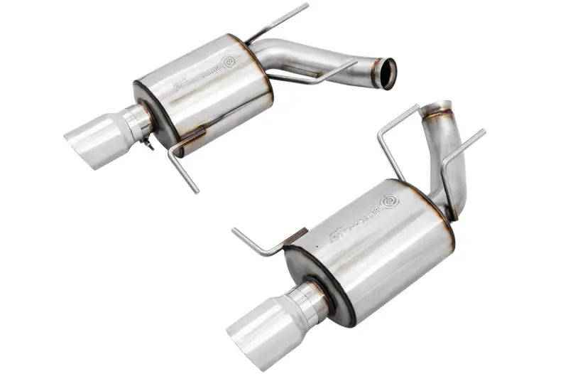 Awe Tuning Axle-Back Exhaust System – Touring Edition With Chrome Silver Tips For S197 Mustang Gt 1