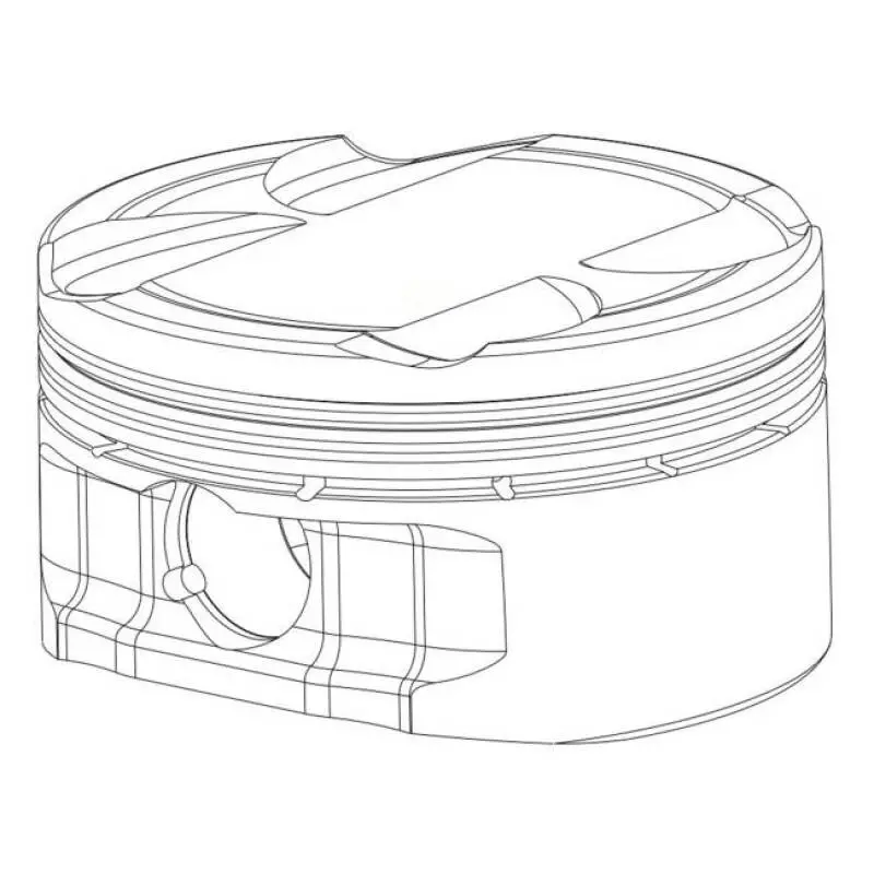 Cp Pistons For Volkswagen Gti/Jetta – 83Mm Bore, 21Mm Pin, -8.5Cc Dome, 9.5:1 Compression Ratio (Single Unit) 1