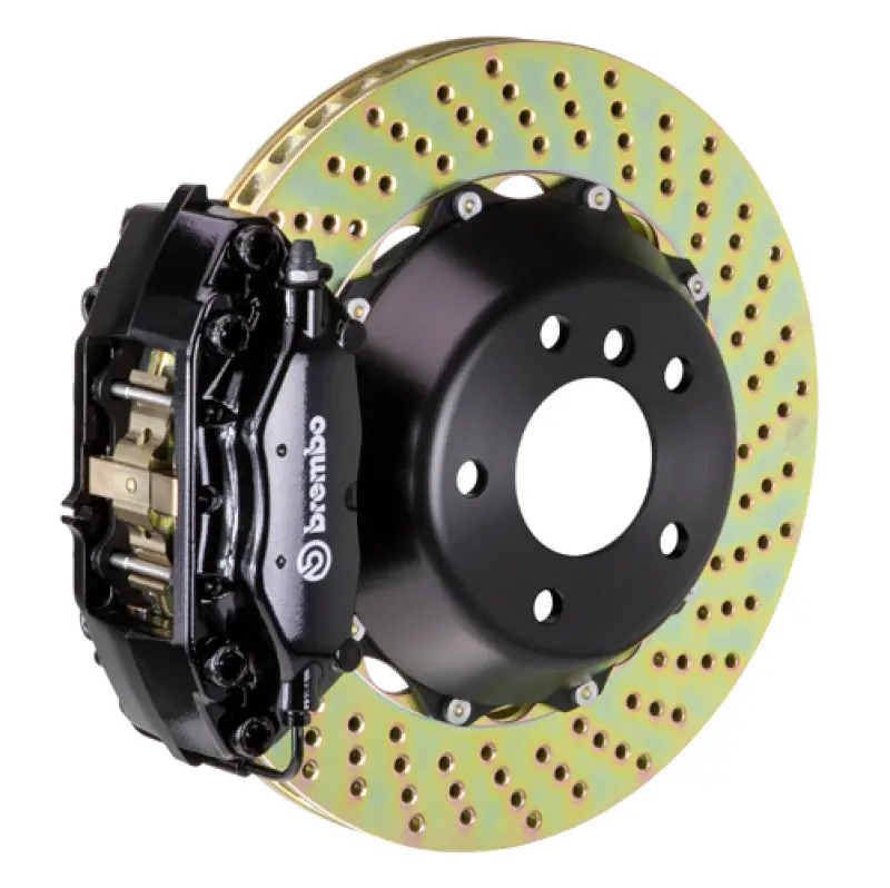 Brembo Gt Big Brake Kit – Rear, 345X28Mm Two-Piece Drilled Rotor For Bmw M3 (2008–2013) 1
